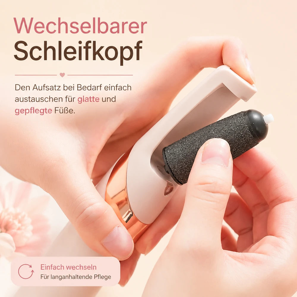 SilkStep Pro – Elektrisches Fußpflegegerät für glatte Füße