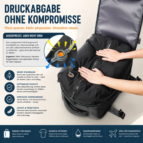 AirPack Pro - Packe 2x mehr ein ohne Extra Gepäck