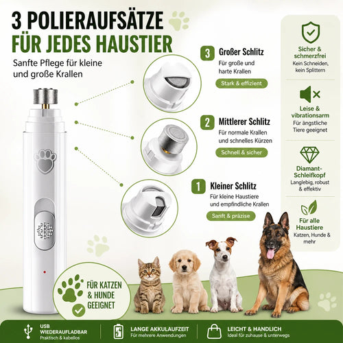 ClawCalm – Dein sanfter Krallenschleifer für entspannte Hunde & Katzen