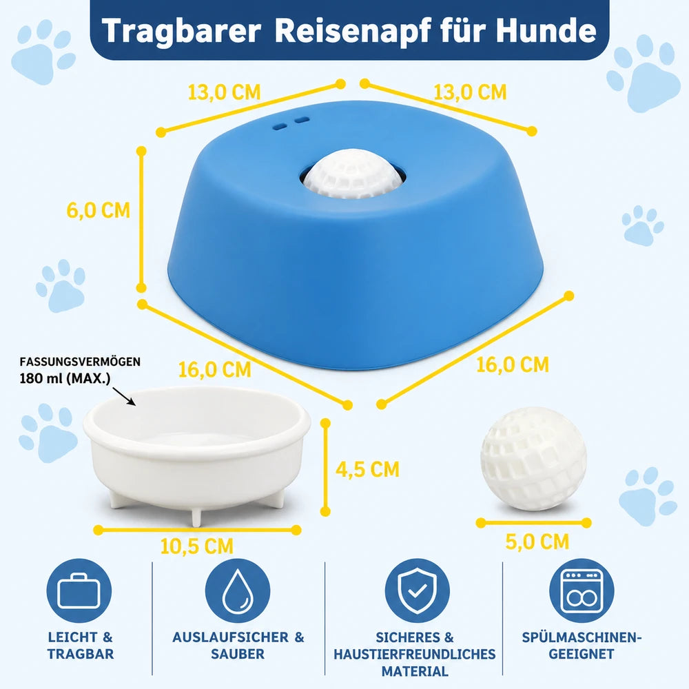 SchleckoNapf – Dein beruhigender Intelligenznapf für entspannte Hunde