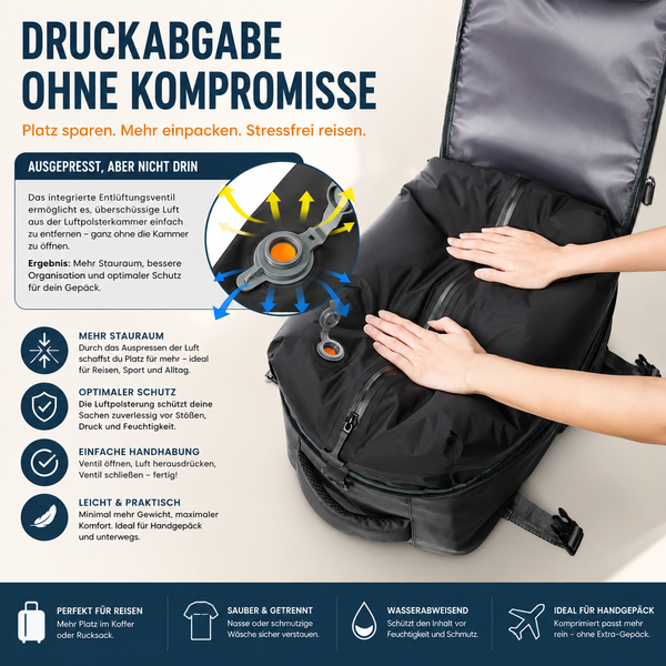 AirPack Pro Vakuum-Rucksack