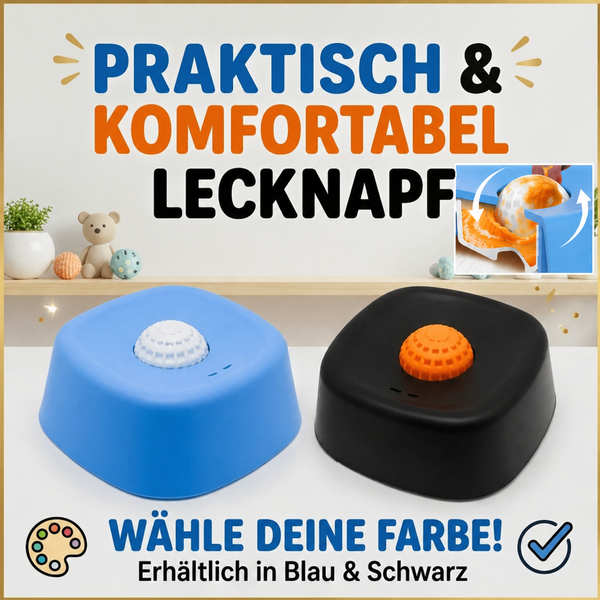 Hundeschleckspiel Komfortball